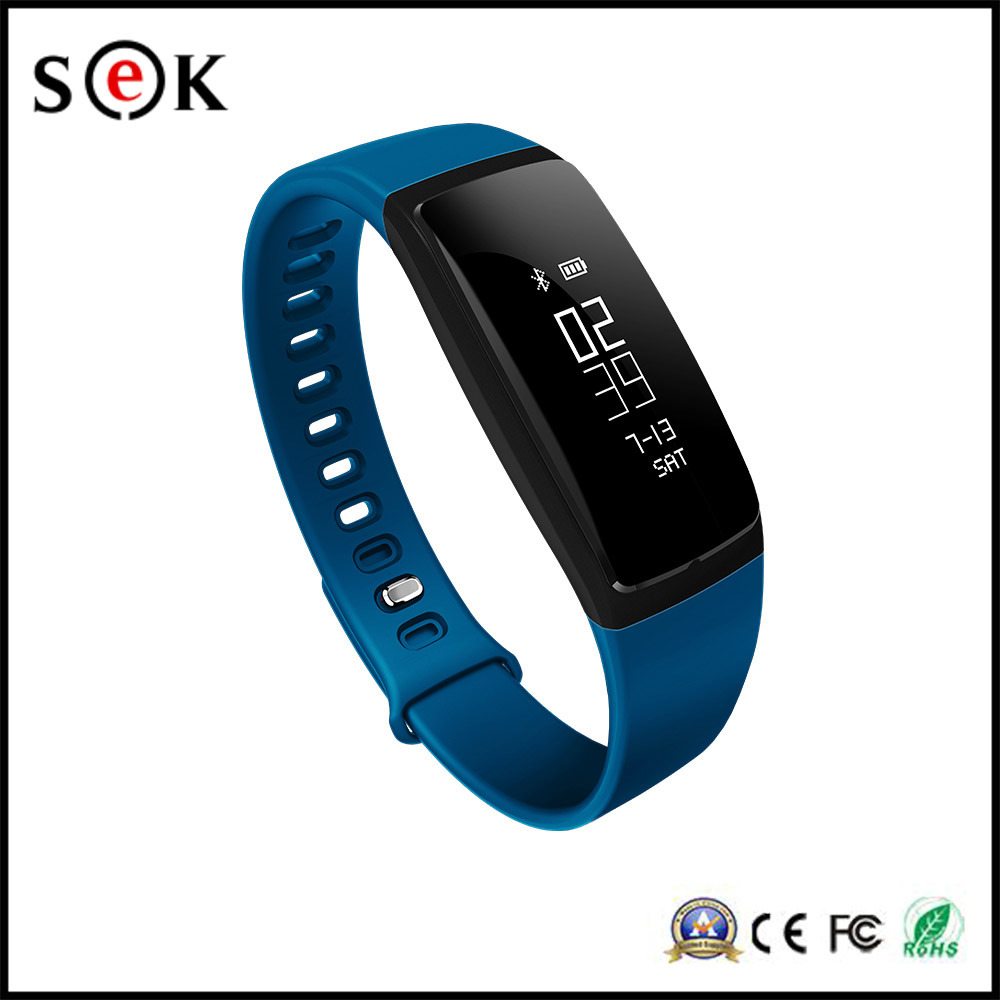 V07 Pedometer Wristbands Smart Bracelet Blood Pressure Fitness Tracker Wristband