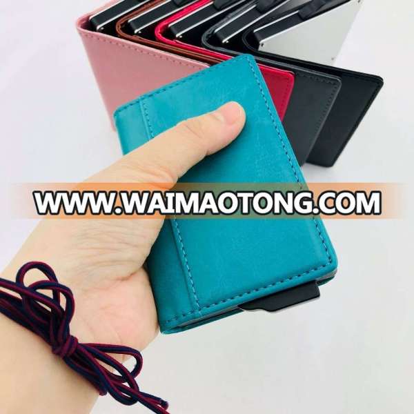 (Td-MT23)2016 customized new products multifunctional card holder aluminium rfid slim wallet